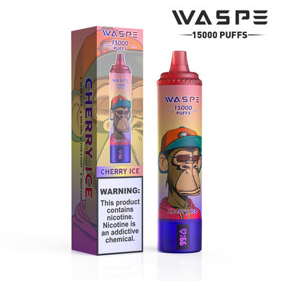 Porto de carregamento tipo C de 650mAh / Luz RGB com capacidade SUS304 22ml Ejuice 12 sabores frutíferos divertidos