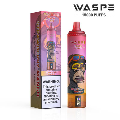 650mAh RGB Light Vape com 22 ml de suco Capacidade de 0,8 ohm Resistência 12 sabores frutíferos