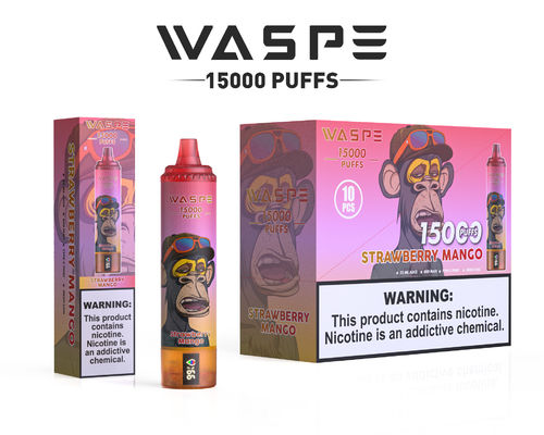 650mAh Big Puff Vape com 22ml Ejuice 2% 5% Níveis de nicotina 12 Sabores frutíferos