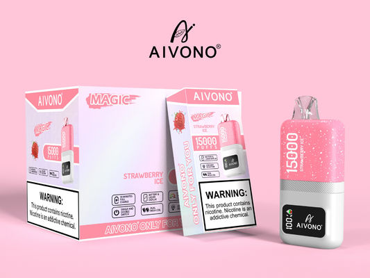 24 ml Smart Vape Pen com 15 sabores de frutas Proteção contra sobreaquecimento / curto-circuito