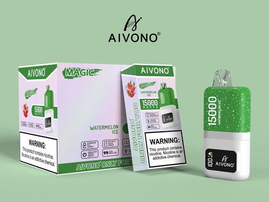 24 ml Smart Vape Pen com 15 sabores de frutas Proteção contra sobreaquecimento / curto-circuito