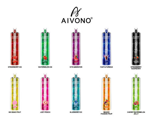Caneta de vaporizador descartável com tipo C Recarregável 24 ml Capacidade líquida 0,6 ohm Resistência à bobina