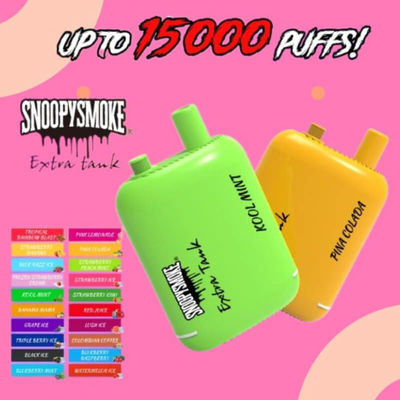 Dual tanque 18 ml USA Vape 650mAh Tipo C recarregável 5% 50mg Força de nicotina