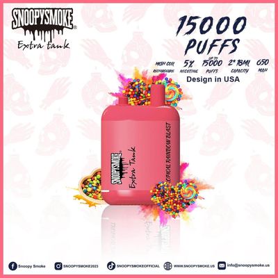 Double18mL pré-cheio E líquido 5% Nicotina Força Vape Kit Com 650mAh Bateria recarregável Tipo C