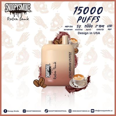 650mAh Tipo C Bateria recarregável EUA Vape com sabores de frutas