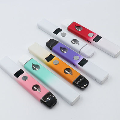 caneta de vaporizador de CBD descartável de 280mAh de bobina cerâmica com resistência de 1,3Ω