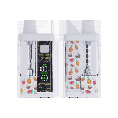 Discreta caneta de vapor de CBD com bateria de 500 mAh 1.5Ω Resistência Tipo C Carregamento