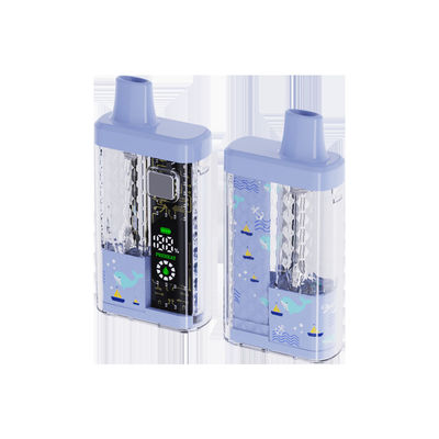 Elemento de aquecimento cerâmico CBD Dispositivo de vaporizador descartável 2ml Volume 280mAh Bateria Tipo C Carregamento 1.3Ω Resistência