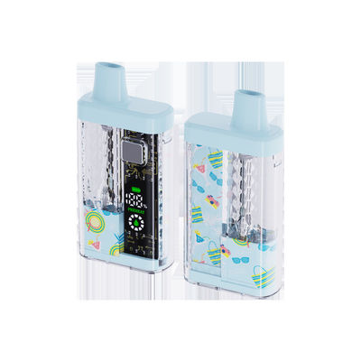 Elemento de aquecimento cerâmico CBD Dispositivo de vaporizador descartável 2ml Volume 280mAh Bateria Tipo C Carregamento 1.3Ω Resistência