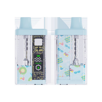 Dispositivo de vaporização descartável CBD com ativação por botão / Tecnologia de aço inoxidável 316L