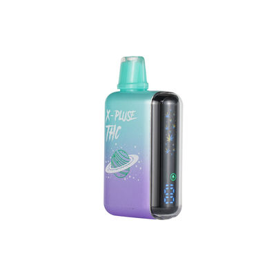 Dispositivo de vaporização descartável CBD com bateria de 550 mAh e tela digital grande