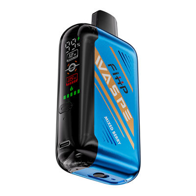 OEM 28 ml de suco de E Capacidade Rgb Dispositivo de vaporização leve com 28000 puffs 1ohm bobina
