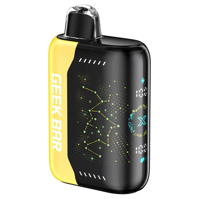 3D Curved LED Screen Ajustável Fluxo de Ar GeekBar Pulse X Delicious Flavor Vape