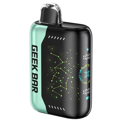 3D Curved LED Screen Ajustável Fluxo de Ar GeekBar Pulse X Delicious Flavor Vape