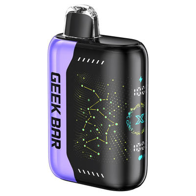3D Curved LED Screen Ajustável Fluxo de Ar GeekBar Pulse X Delicious Flavor Vape