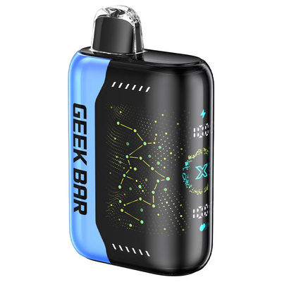 3D Curved LED Screen Ajustável Fluxo de Ar GeekBar Pulse X Delicious Flavor Vape